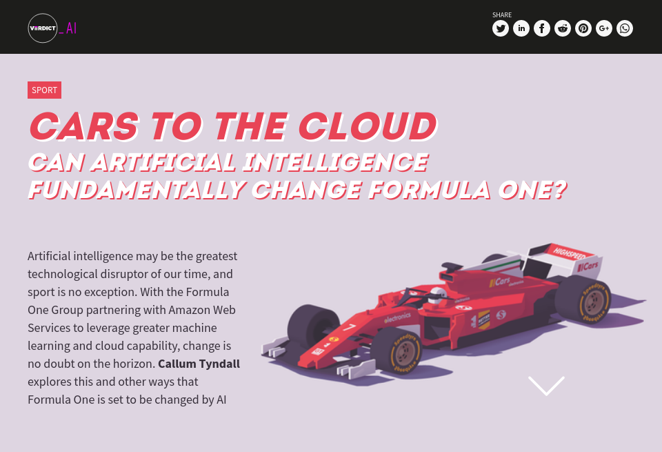 formula 1 machine learning